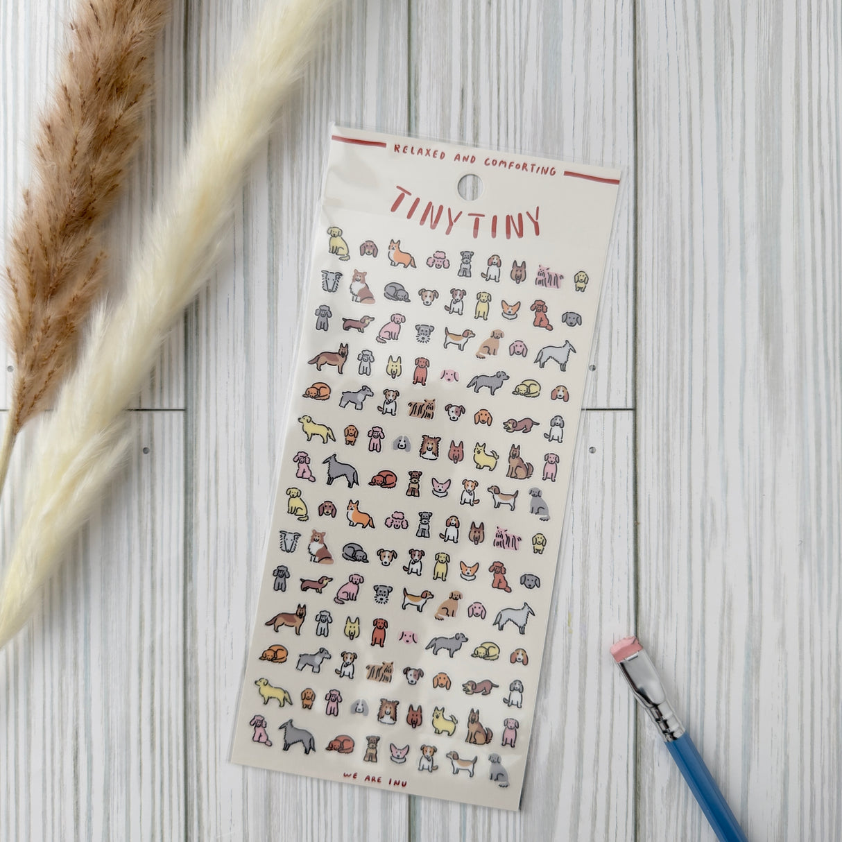 Mind Wave Sticker - Tiny Tiny Dog