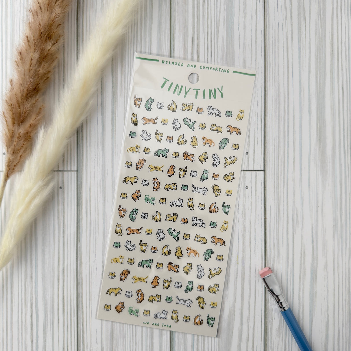 Mind Wave Sticker - Tiny Tiny Tiger