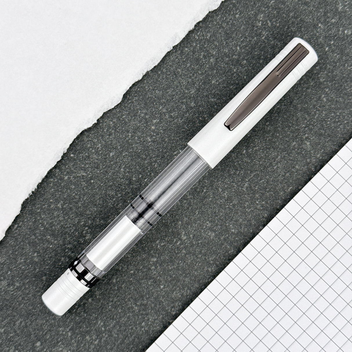 Monteverde MP1 Fountain Pen - White Lotus