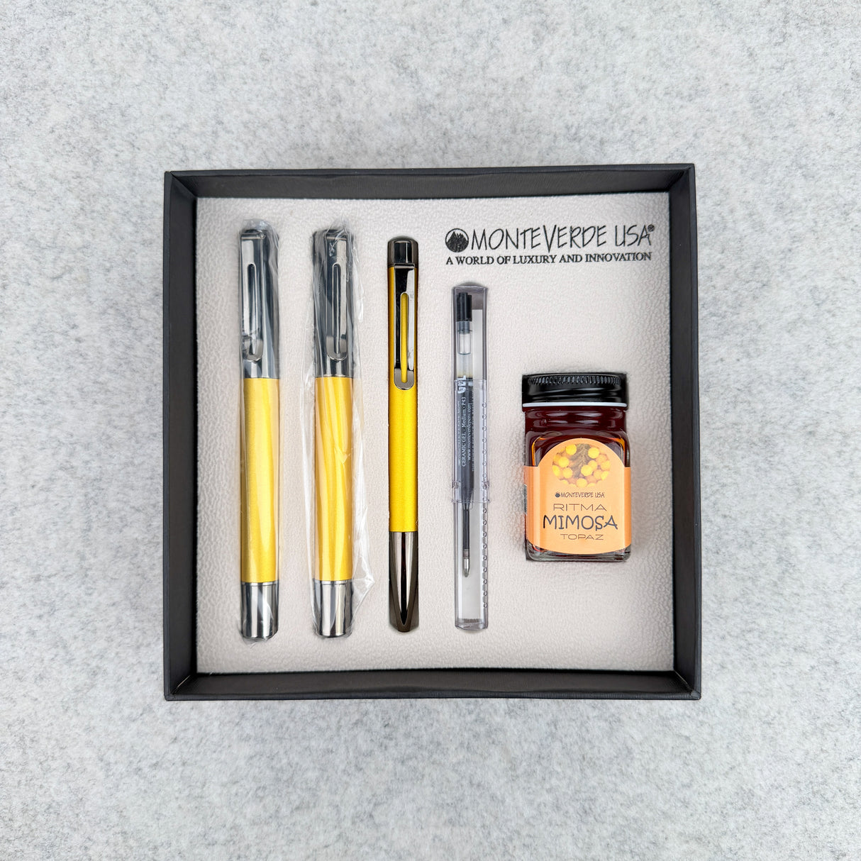 Monteverde Ritma 3 + 2 Piece Set - Mimosa (Special Edition)
