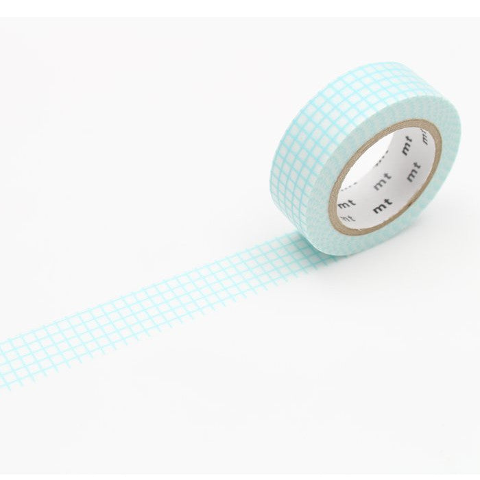MT Washi Tape - Graph Hougan Mint Blue