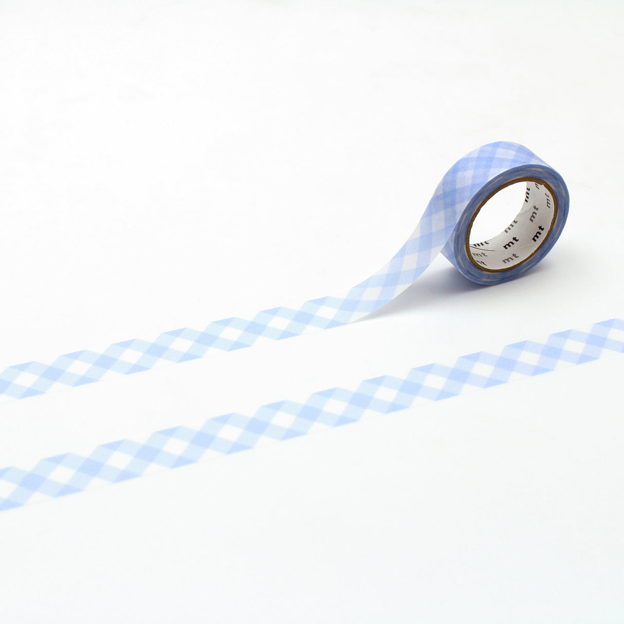 MT-pastel-blue-checkered-washi-tape