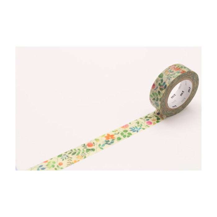 MT Washi Tape - Watercolor Flower