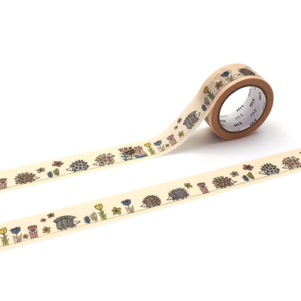MT Washi Tape - Lisa Larson Hedgehog Garden