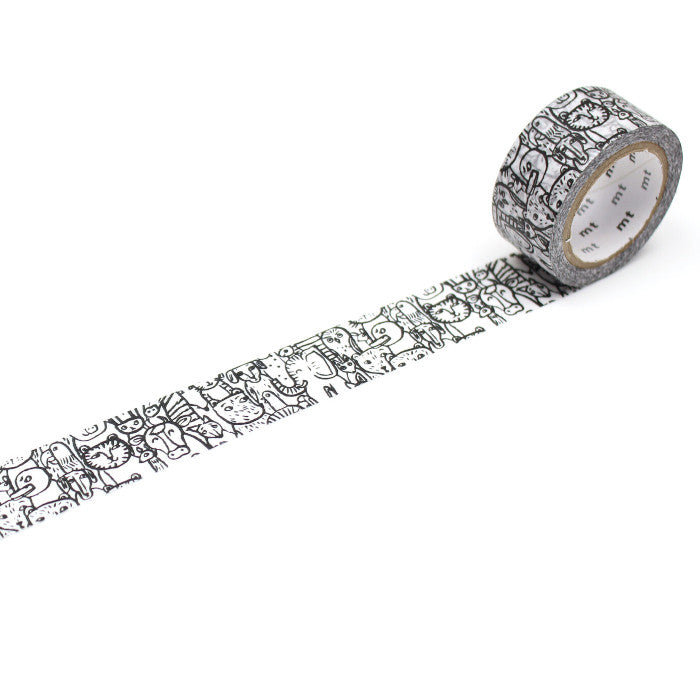 MT Washi Tape - Cup of Therapy Animals