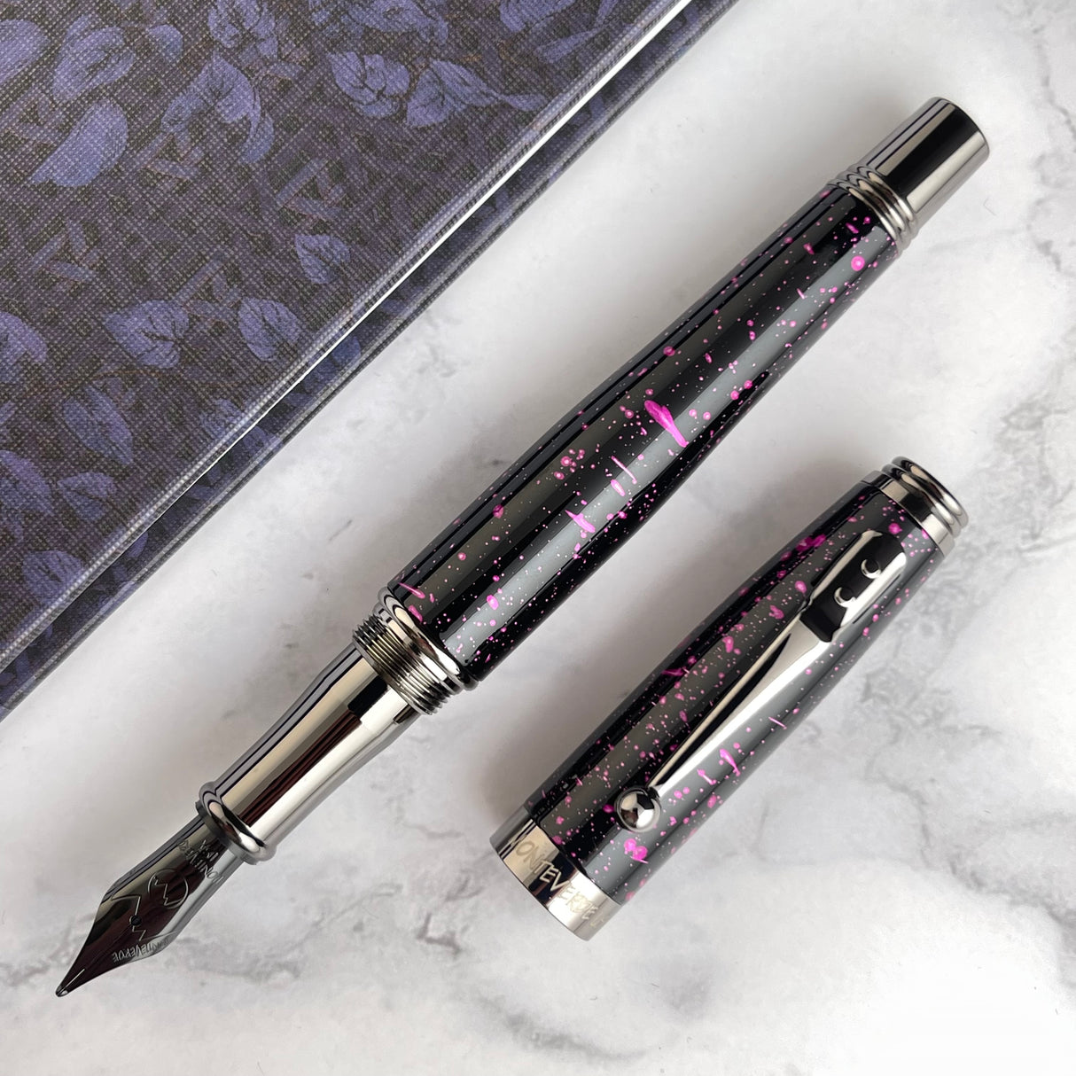 Monteverde Invincia Vega Fountain Pen - Starlight Purple (Doorbuster)