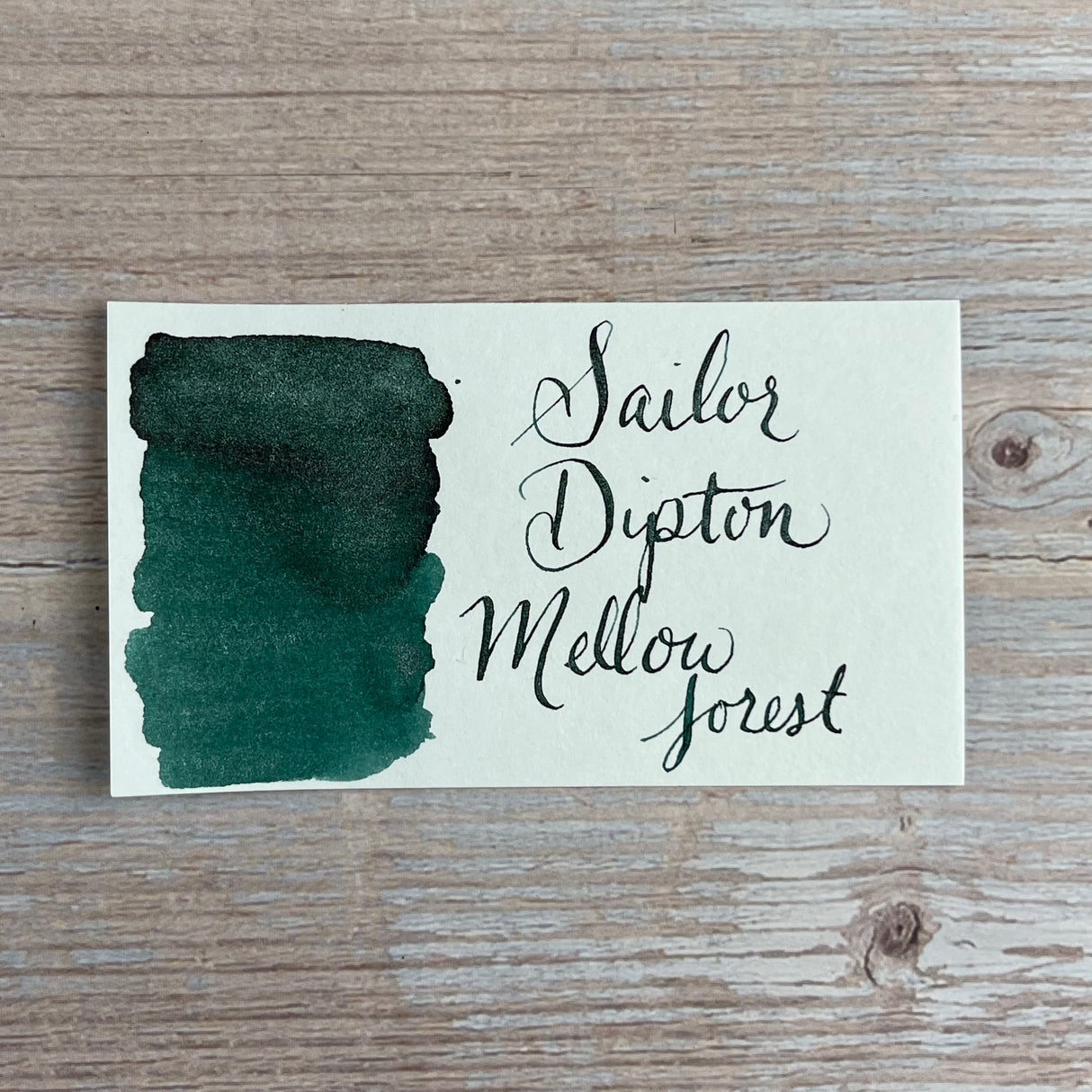 Sailor 20ml Dipton Bottled Ink - Mellow Forest
