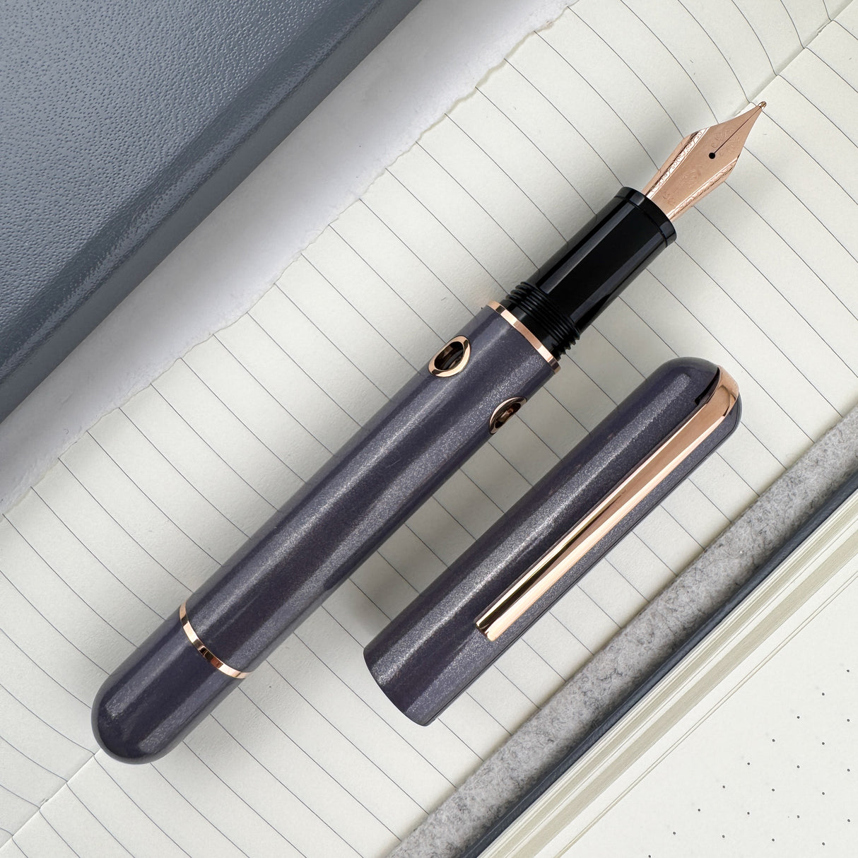 Nahvalur 365 Anniversary Roiro Fountain Pen - Lilac