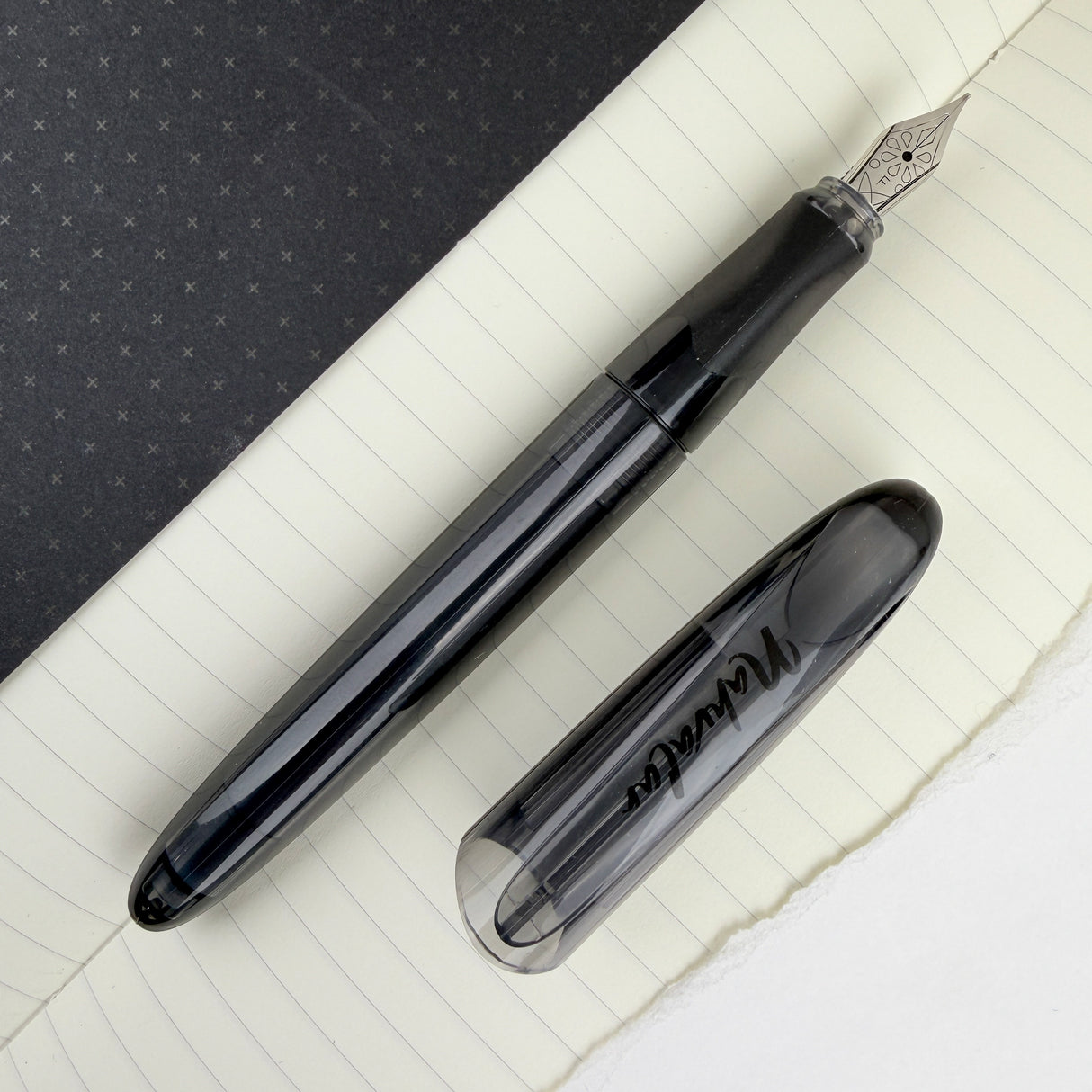 Nahvalur Triad Fountain Pen - Black