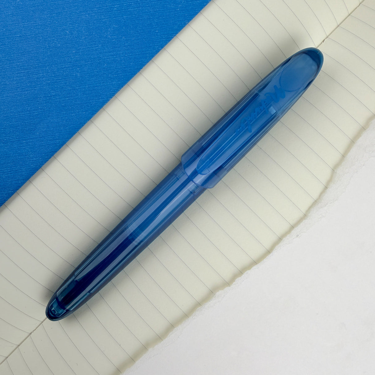 Nahvalur Triad Fountain Pen - Blue