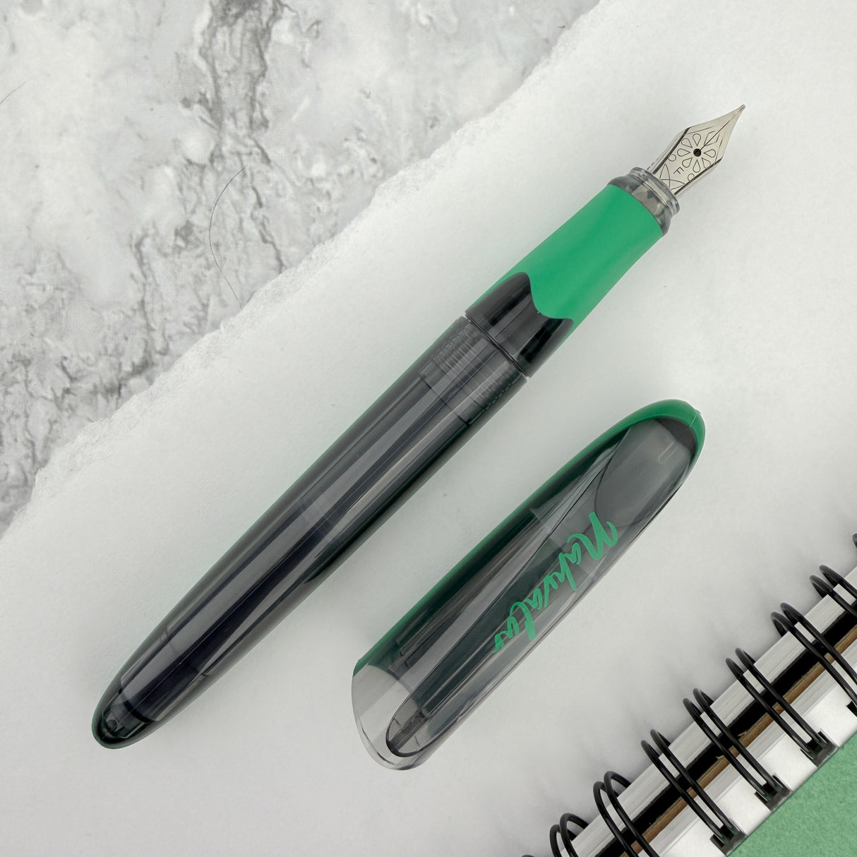 Nahvalur Triad Fountain Pen - Verdant