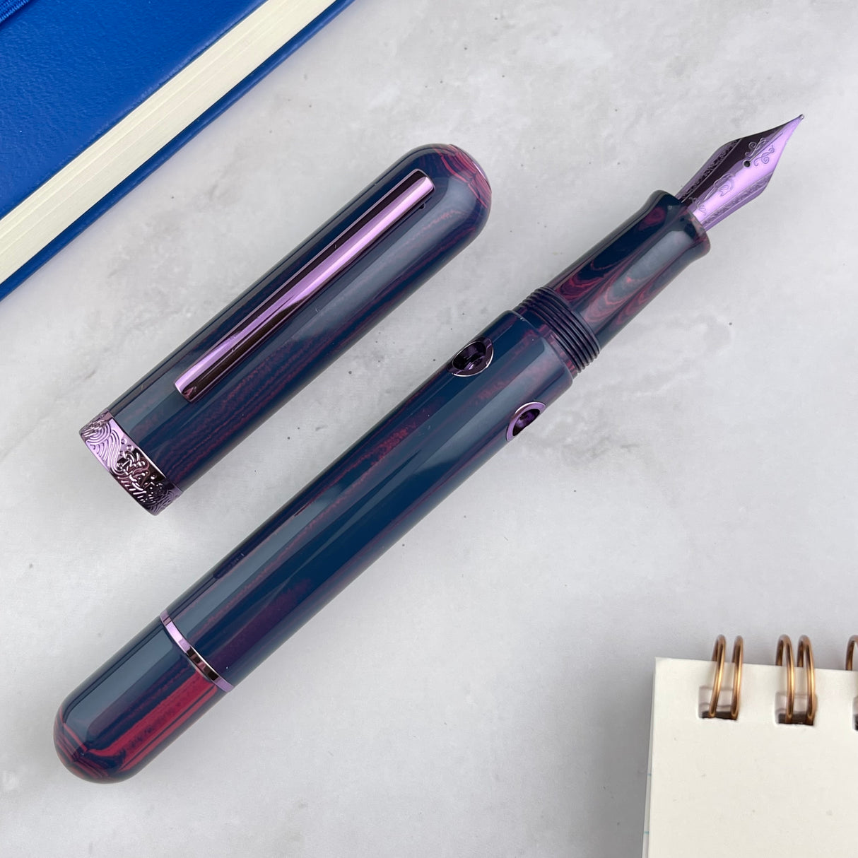 Nahvalur (Narwhal) Nautilus Fountain Pen - Anthias Violet (Limited Edition) (Doorbuster)