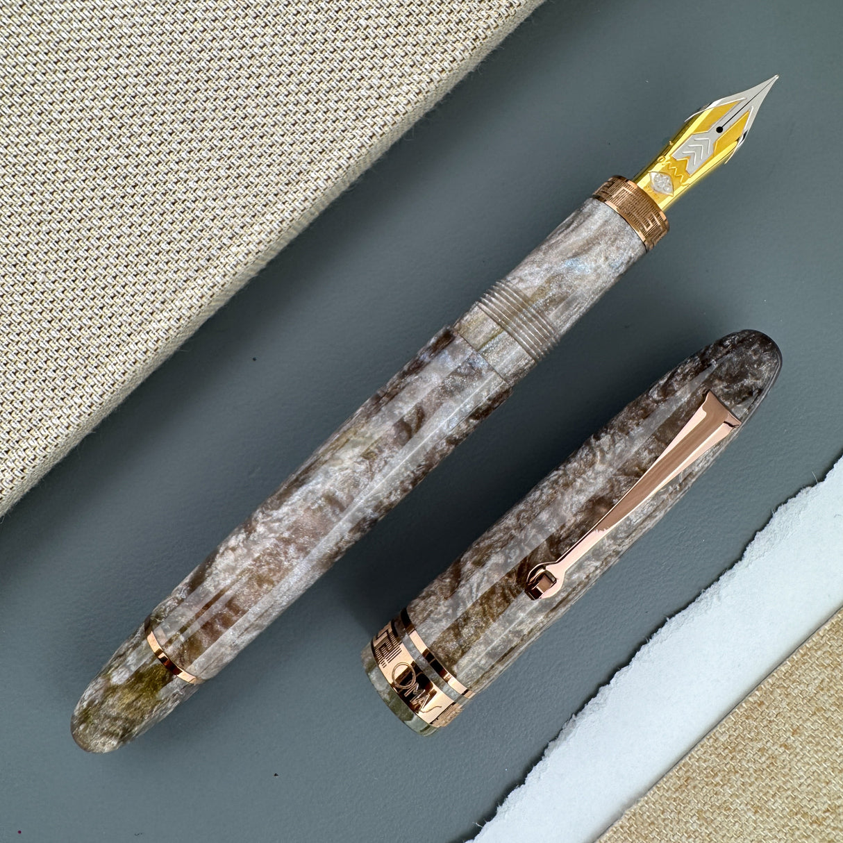 Omas Ogiva Cocktail Series Fountain Pen - Espresso Martini (Limited Edition)