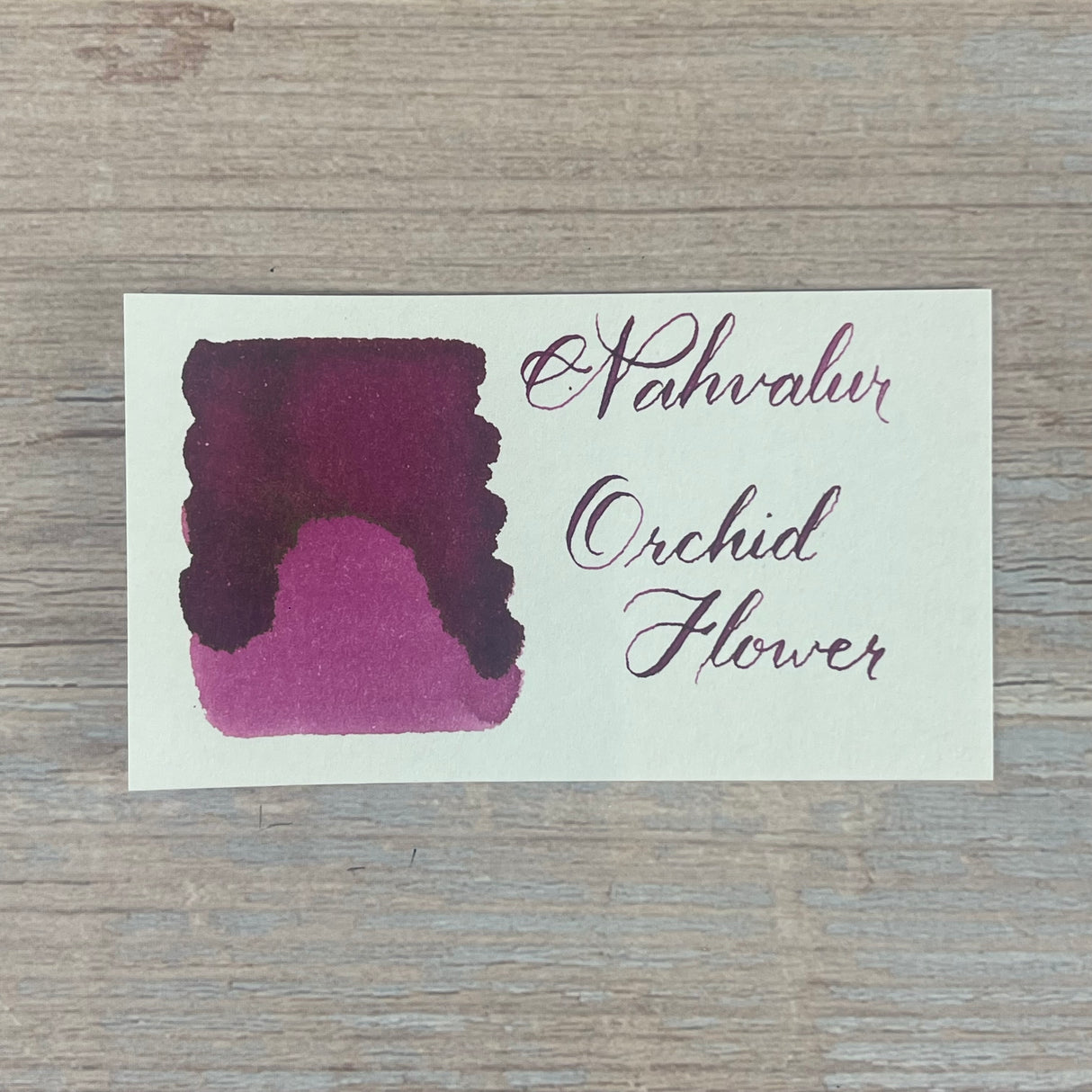 Nahvalur (Narwhal) Orchid Flowers - 20ml Bottled Ink