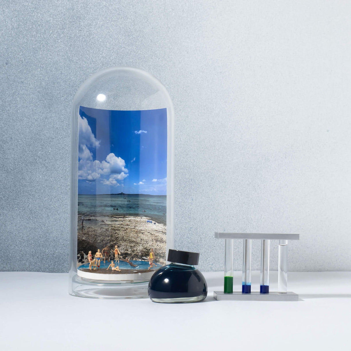 Kakimori Color Specimen 197 - Emerald Beach - 35ml Bottled Ink