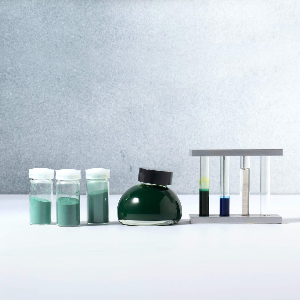 Kakimori Color Specimen 196 - Lush Rain - 35ml Bottled Ink