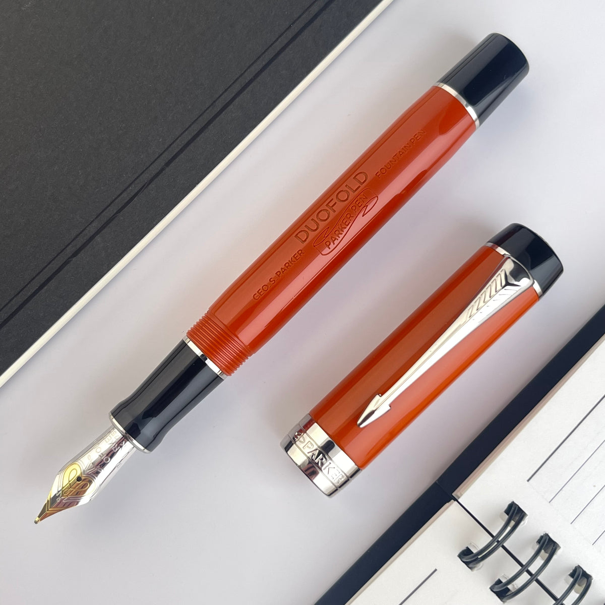 Parker Duofold Fountain Pen Classic Big Red – Atlas Stationers