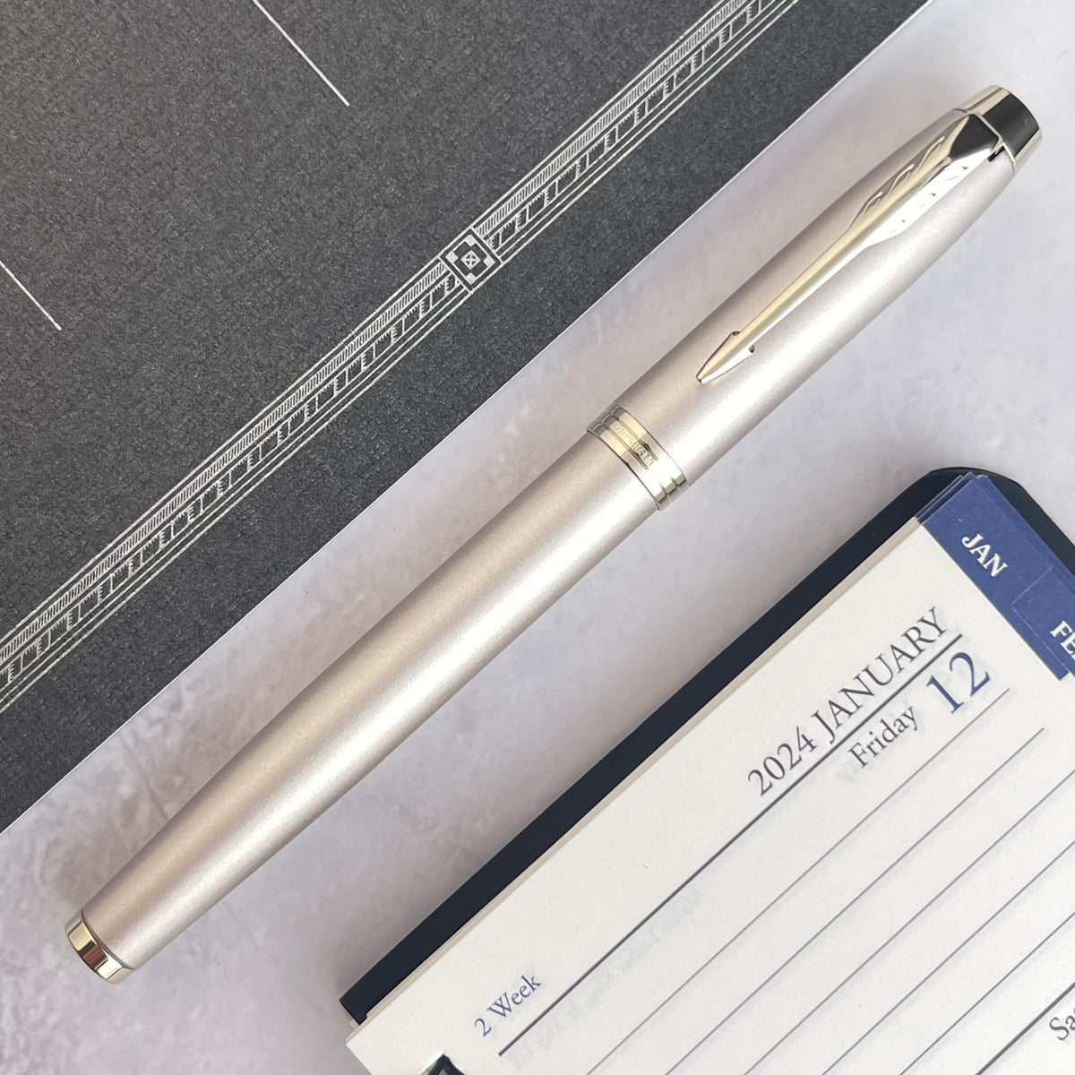 Parker Sonnet Blue with Chrome Trim Rollerball Pen - Pen Boutique Ltd Parker Sonnet Blue with Chrome Trim Rollerball Pen - Pen Boutique Ltd