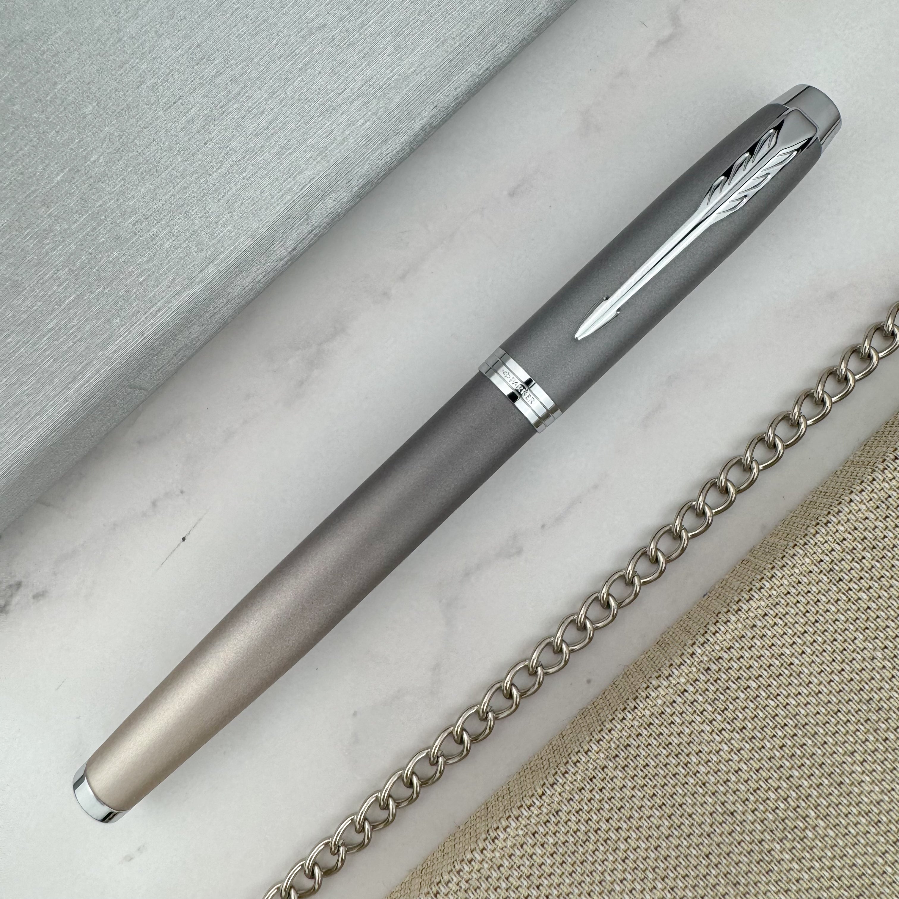Parker IM Writing Rituals Rollerball Pen - Turquoise with Gold Trim Parker IM Writing Rituals Rollerball Pen - Turquoise with Gold Trim