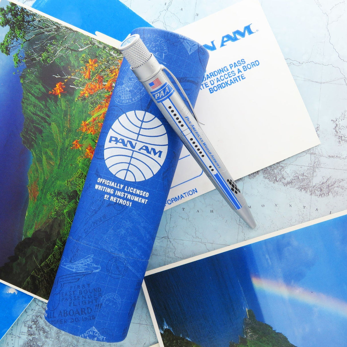 Retro 51 Tornado Pan Am Rollerball Pen - Stratocruiser