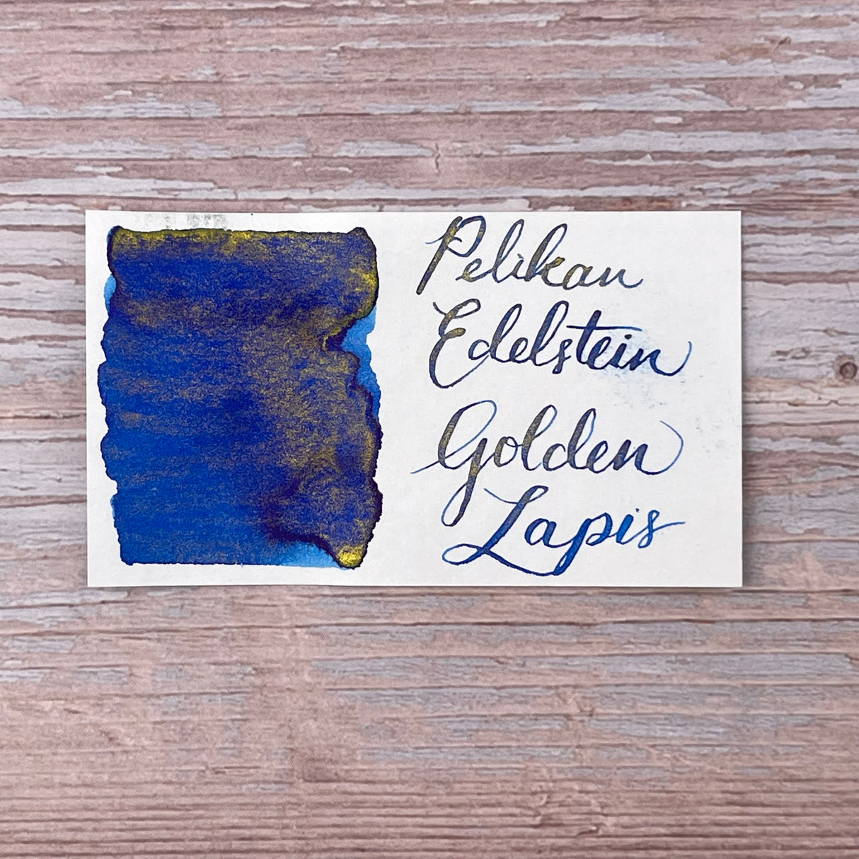Pelikan Edelstein Golden Lapis - 50ml Bottled Ink (Special Edition)(Doorbuster)