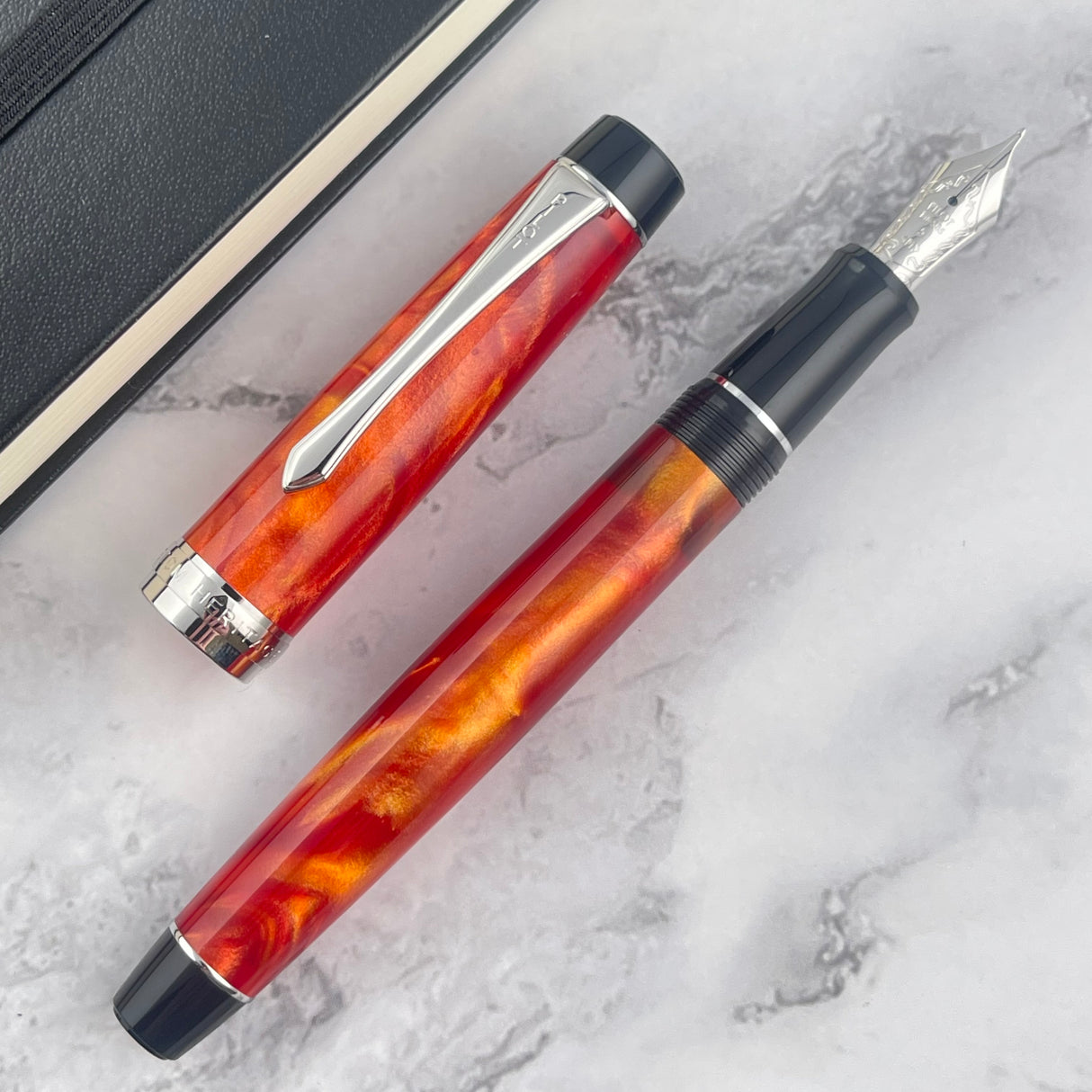 Pilot Custom Heritage SE Fountain Pen - Orange