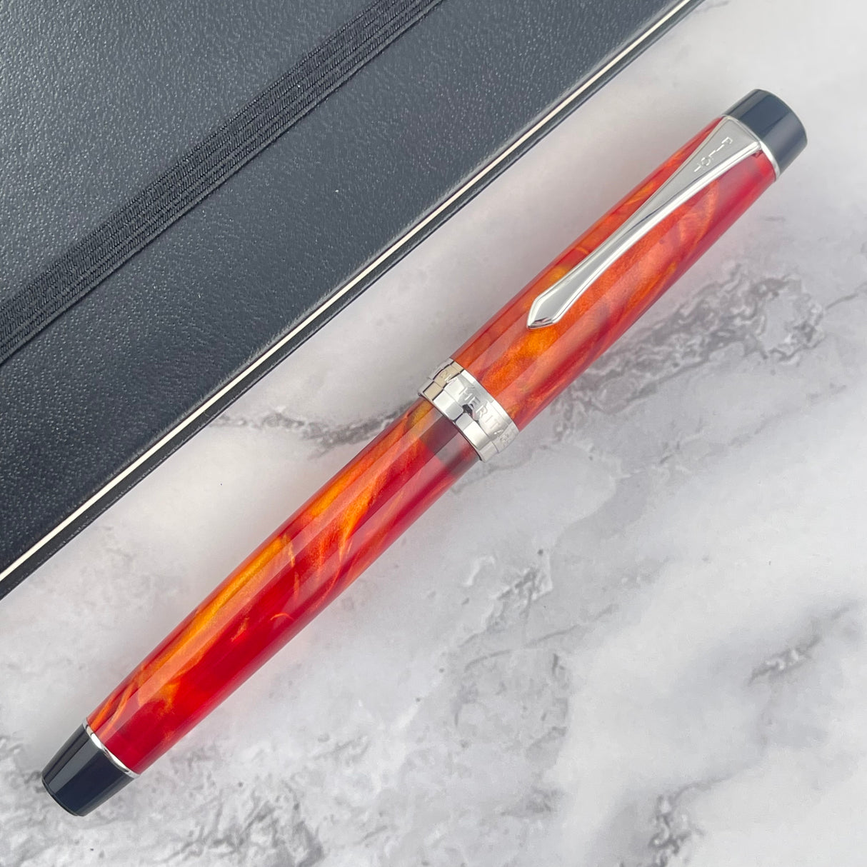 Pilot Custom Heritage SE Fountain Pen - Orange