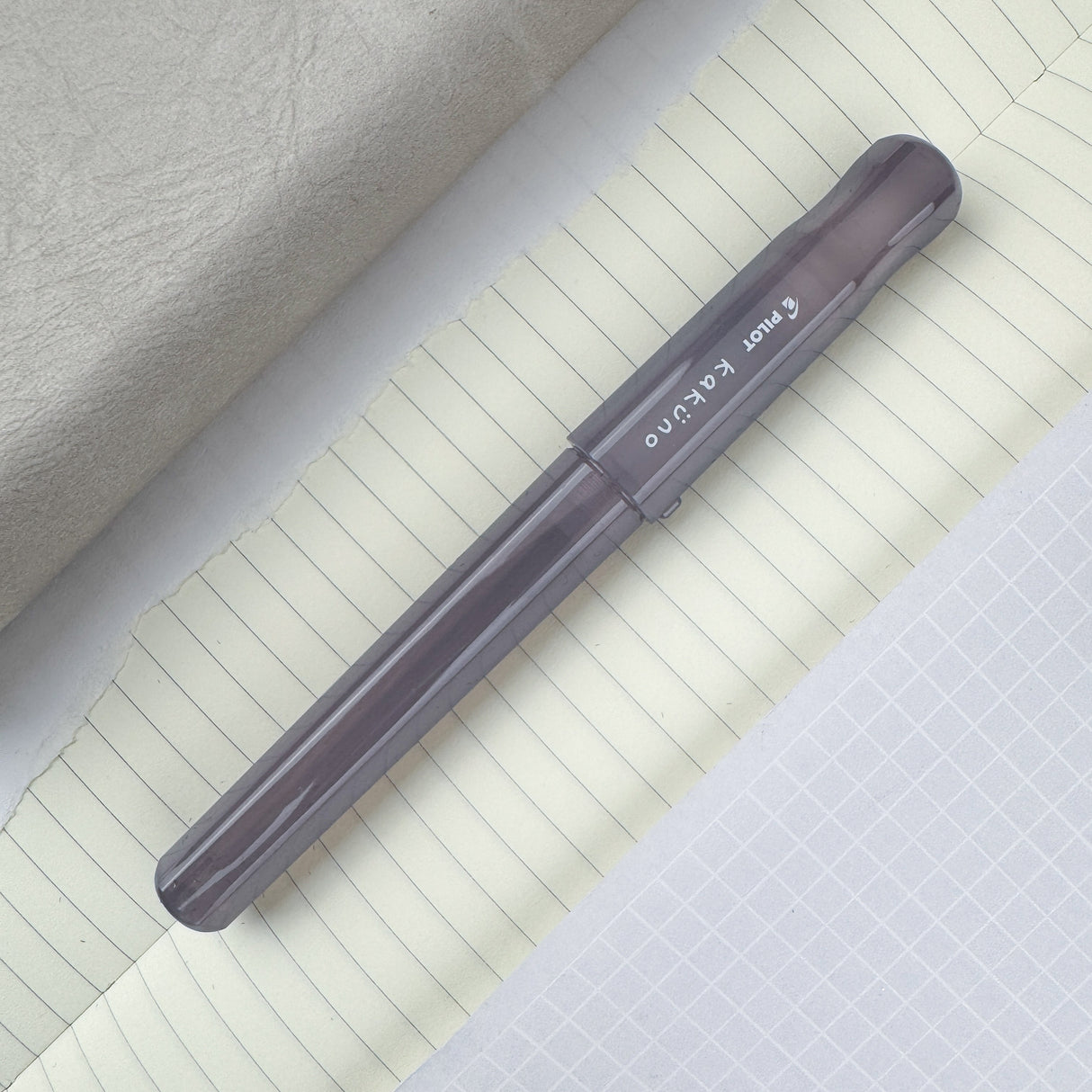 Pilot Kakuno Fountain Pen - Nimbus Gray