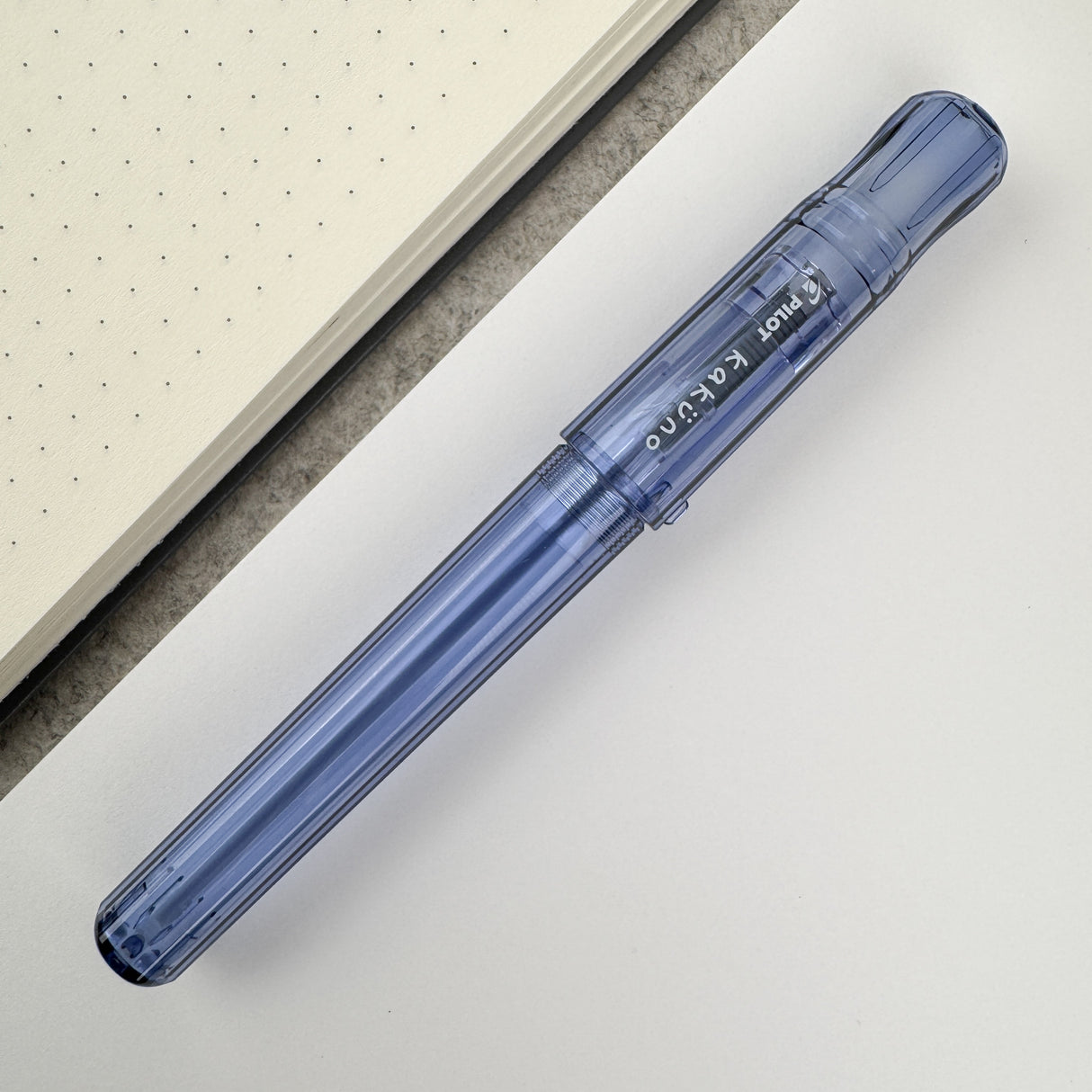 Pilot Kakuno Fountain Pen - Translucent Blue