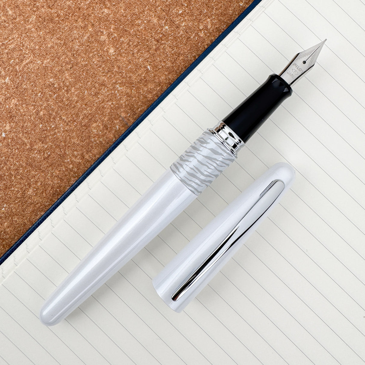 Pilot Metropolitan Fountain Pen - White Tiger