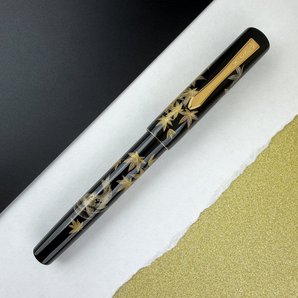 Namiki Chinkin Fountain Pen - Kinshu Beauty of Autumn Leaves