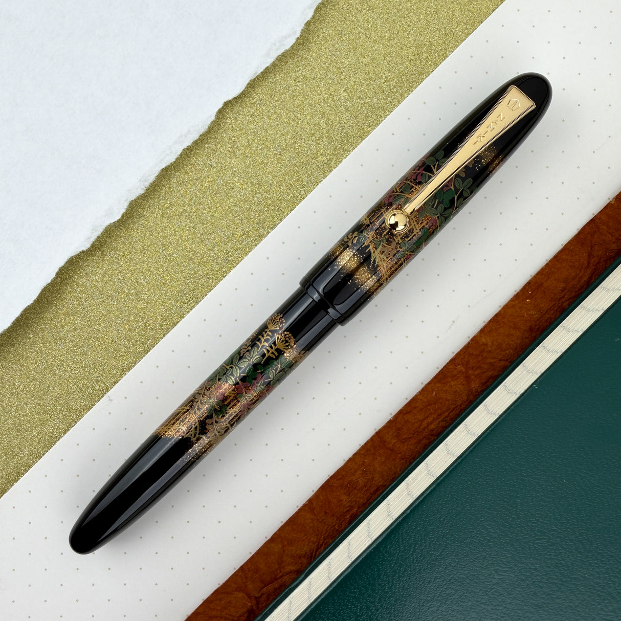 Namiki Yukari Fountain Pen - Flower Fence