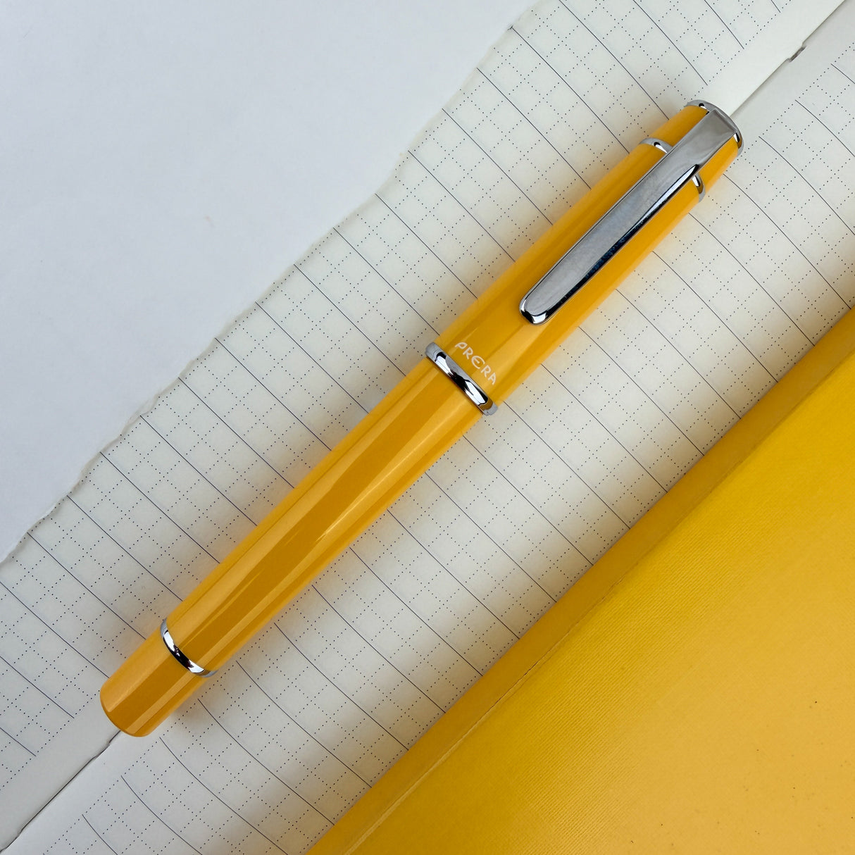 Pilot Prera Fountain Pen - Honey Yellow