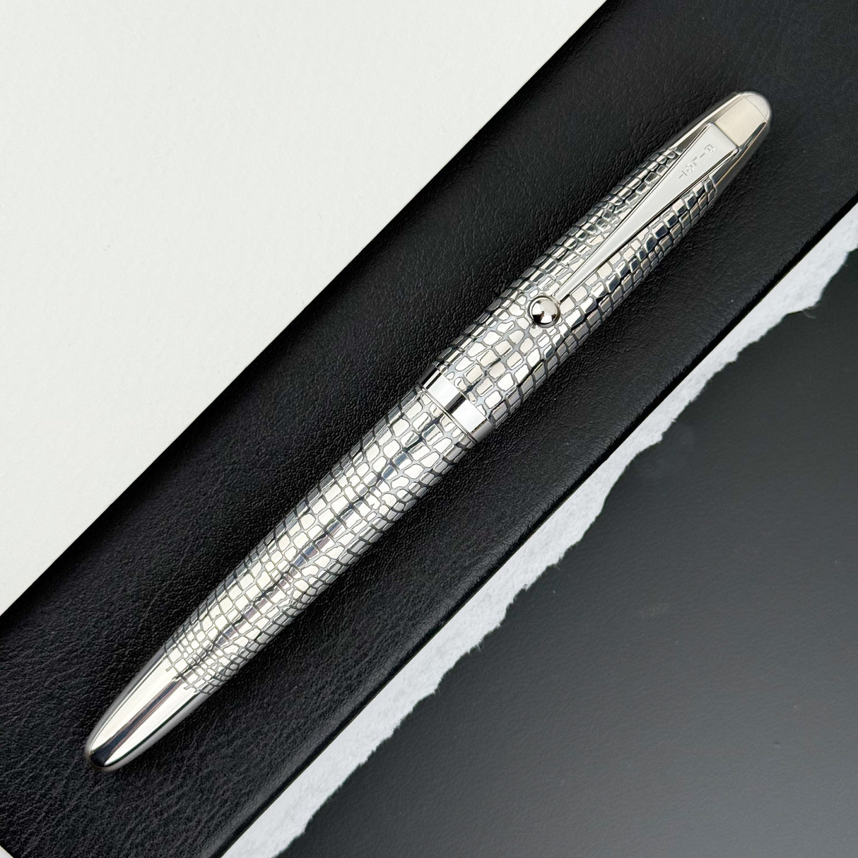 Pilot Sterling Silver Fountain Pen - Silvern Ishidatami