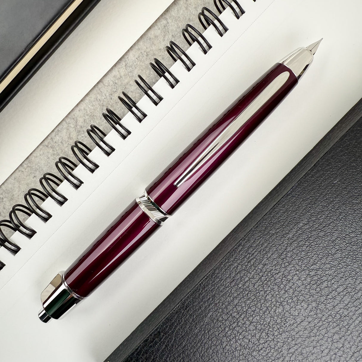 Pilot Vanishing Point LS Fountain Pen - Burgundy