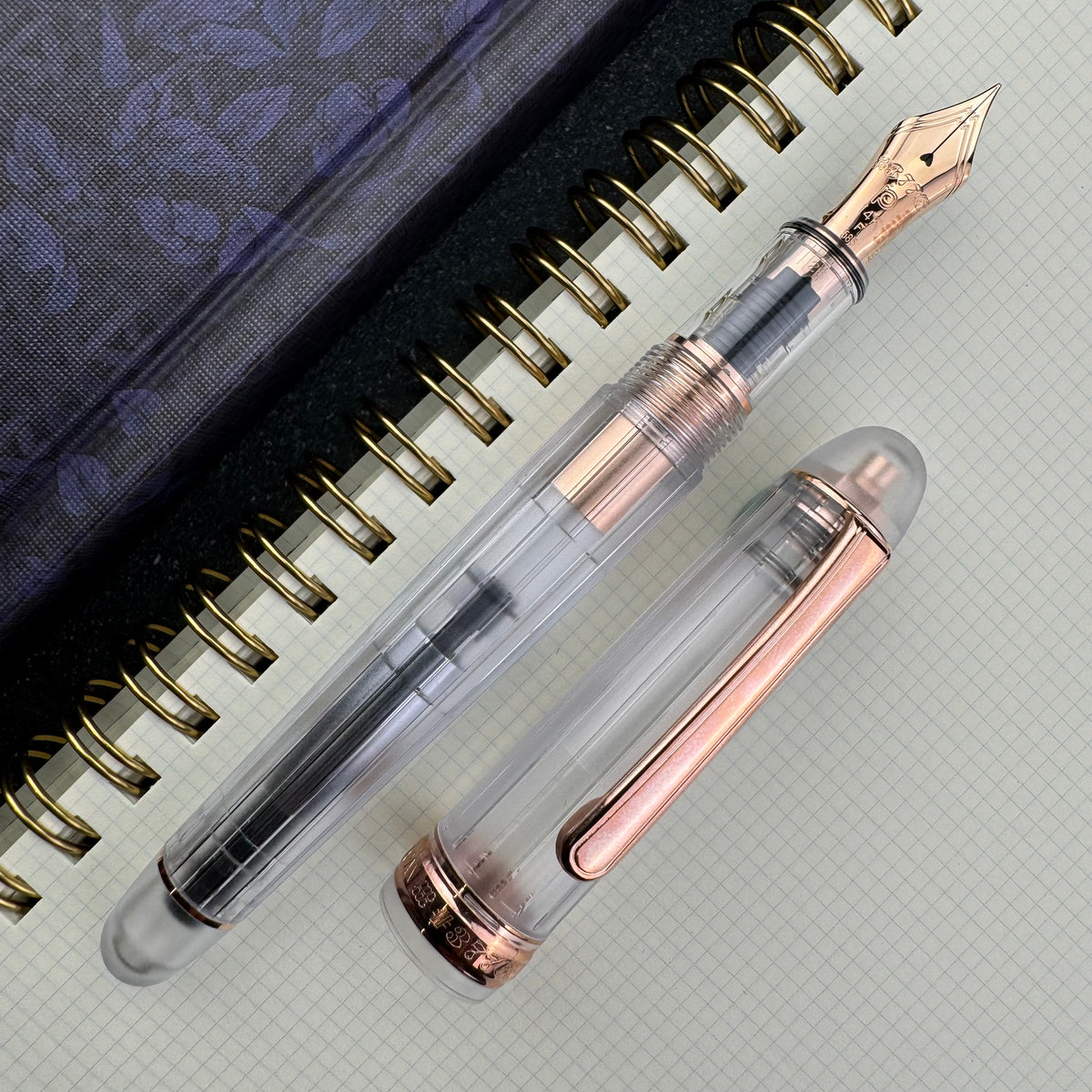 Platinum #3776 Fountain Pen - Nice Rose Gold – Atlas Stationers