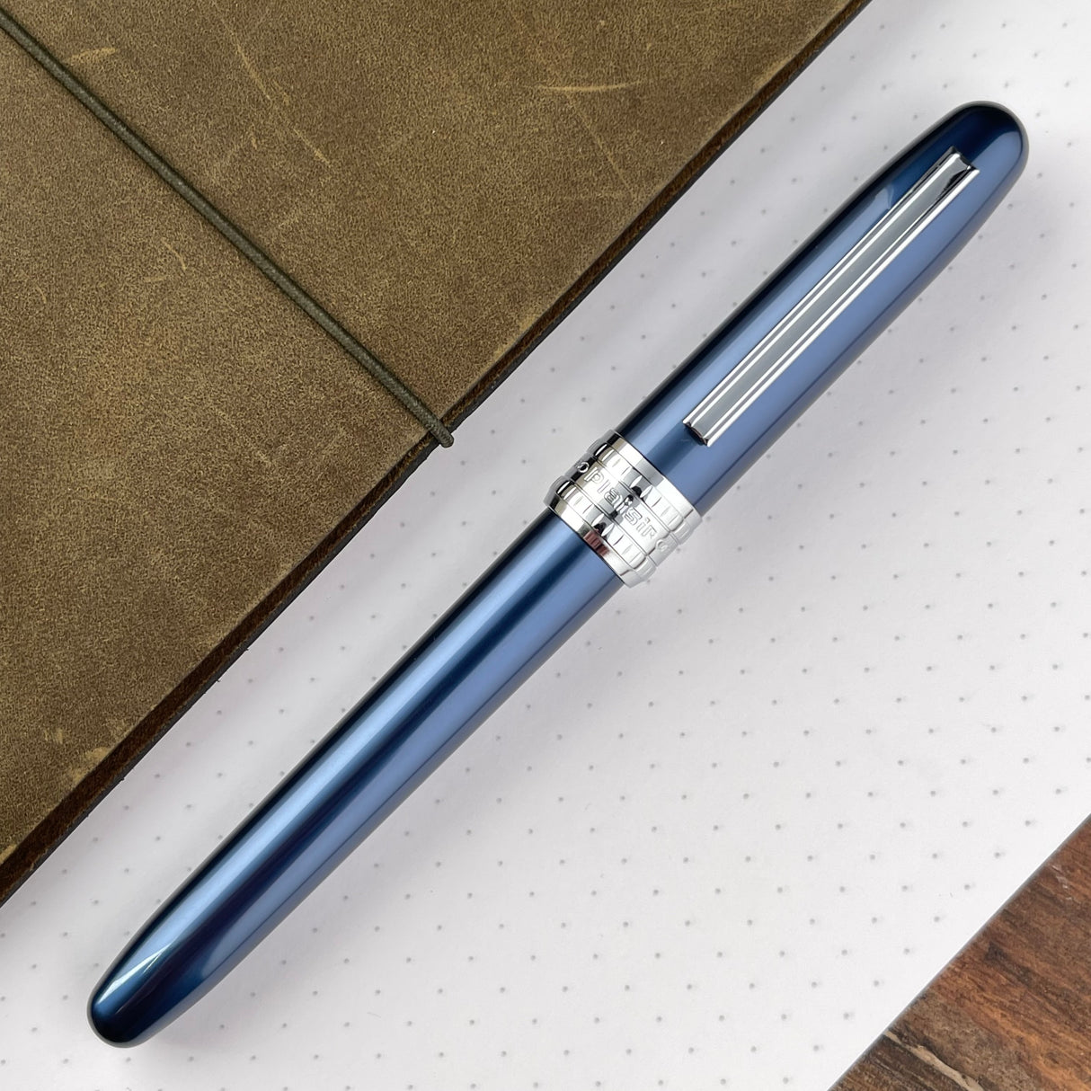Platinum Plaisir Fountain Pen - Blue