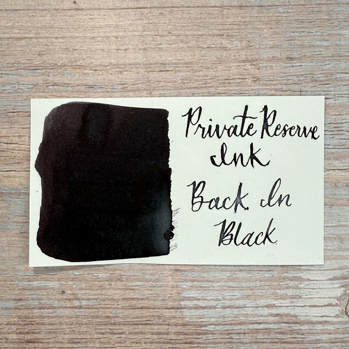 Private Reserve Back In Black - 90ml Bottled Ink (Limited Edition)