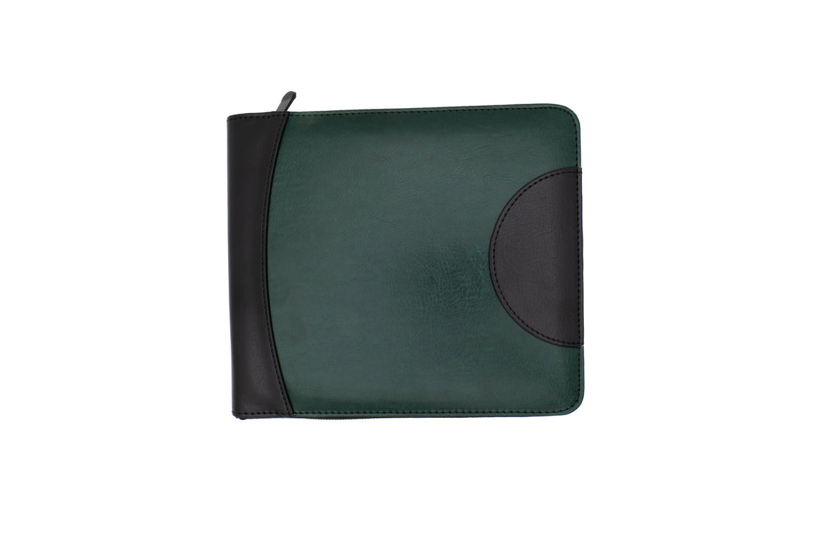 Monteverde Deluxe Collectors 12 Pc Zipper Pen Case - Green/Black