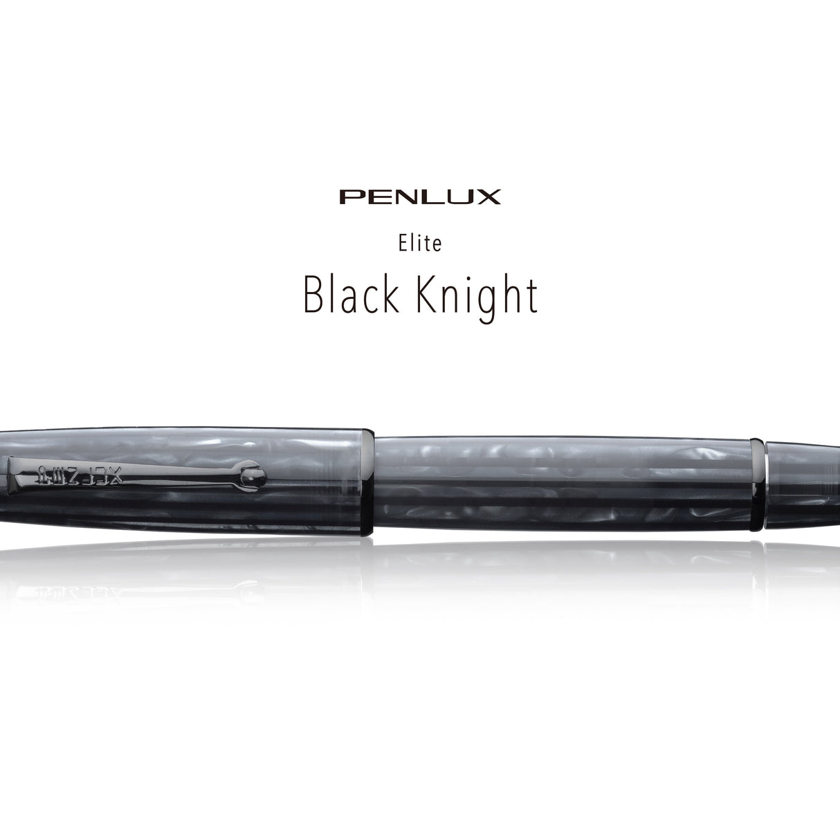 Penlux Elite Fountain Pen - Black Knight
