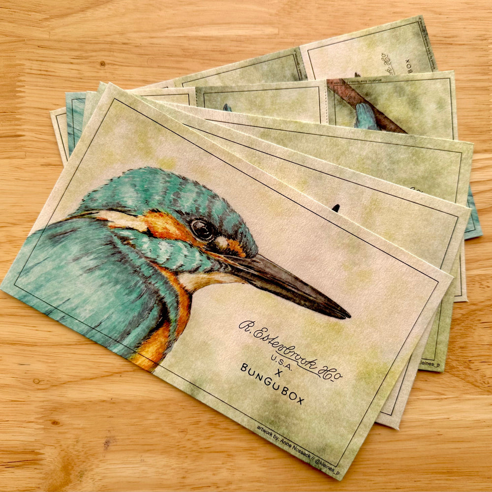 Esterbrook x BUNGUBOX Blotter Paper - Kingfisher (Special Edition)