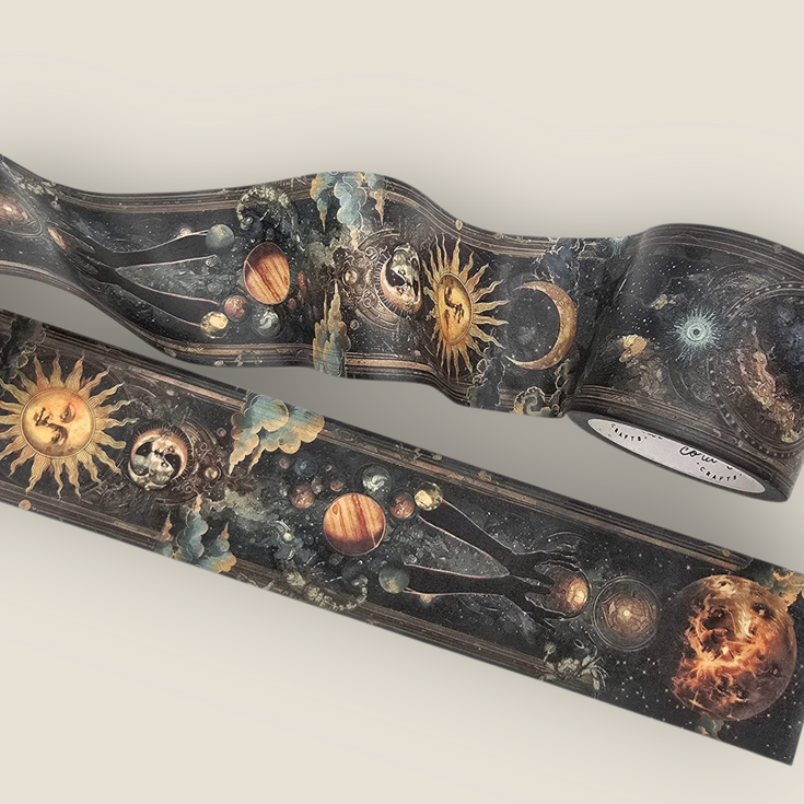 CoraCreaCrafts Outer Space Mystical Washi Tape