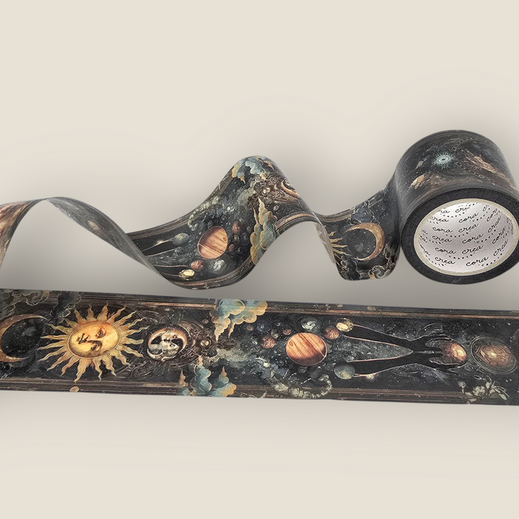 CoraCreaCrafts Outer Space Mystical Washi Tape