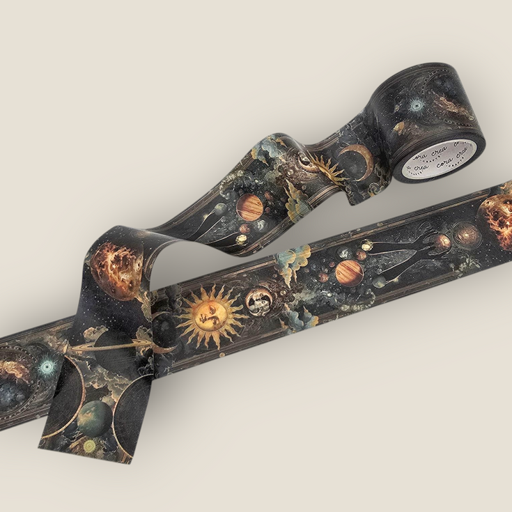 CoraCreaCrafts Outer Space Mystical Washi Tape