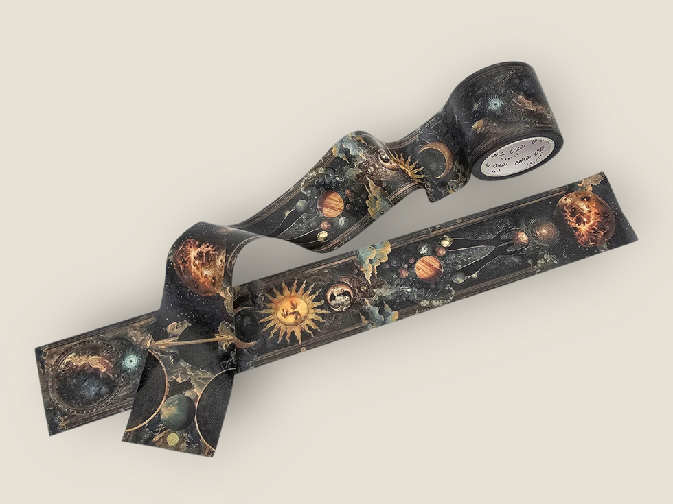 CoraCreaCrafts Outer Space Mystical Washi Tape