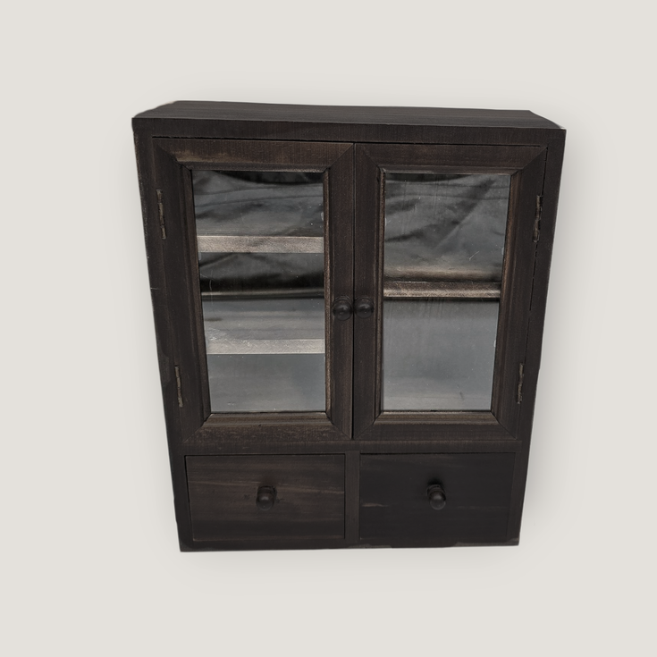 CoraCreaCrafts Mini Wooden Cabinet