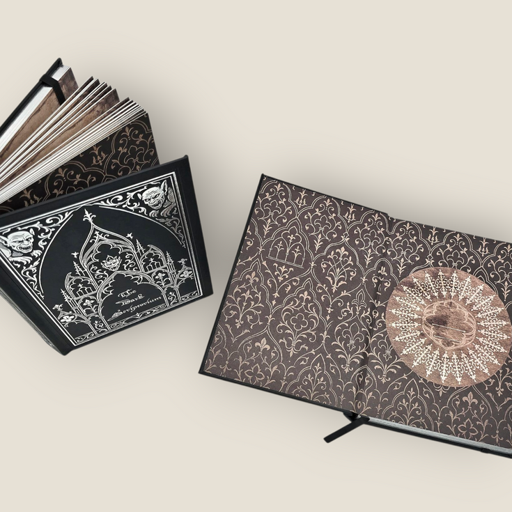 CoraCreaCrafts The Dark Scriptorium Notebook