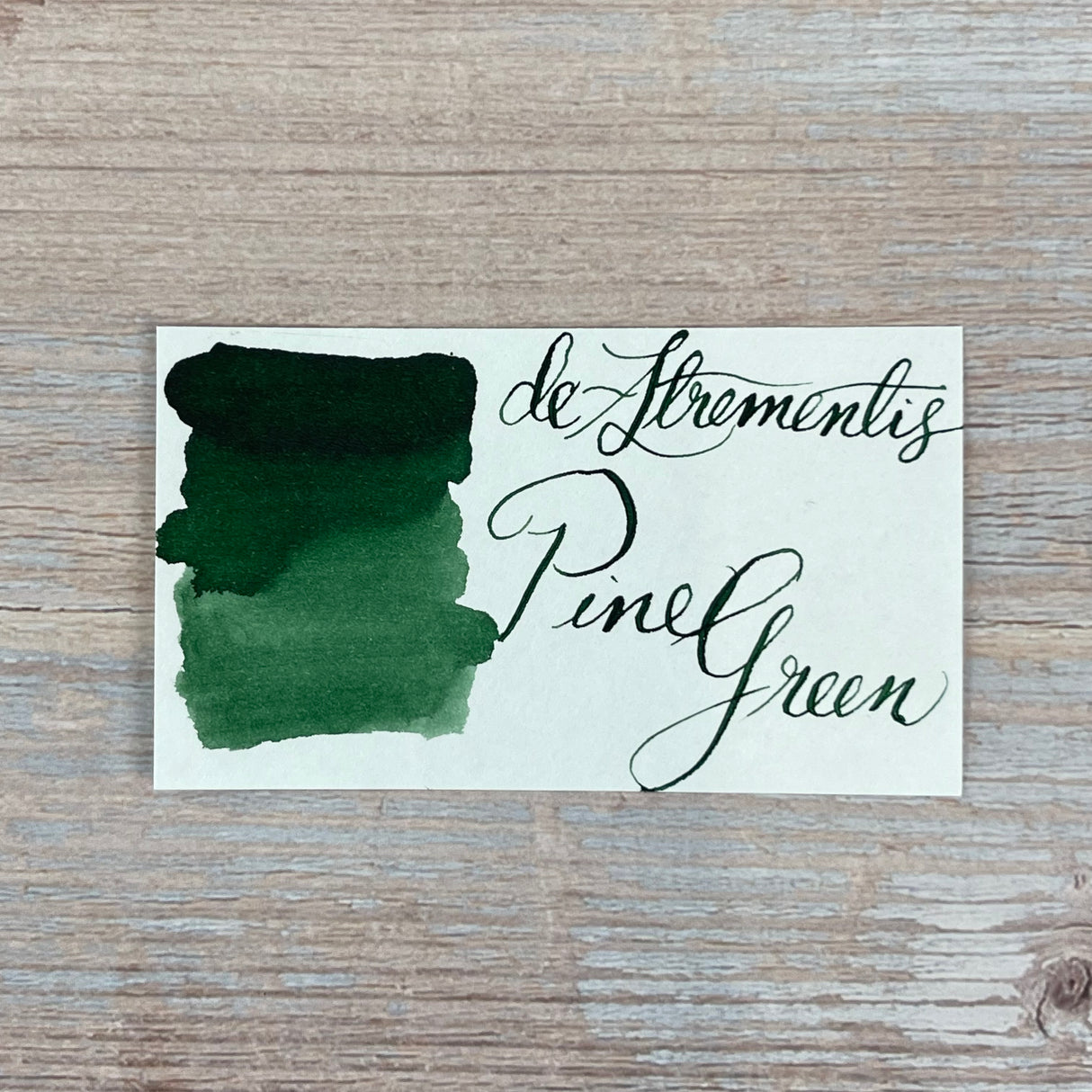 De Atramentis Pine Green - 45ml Bottled ink
