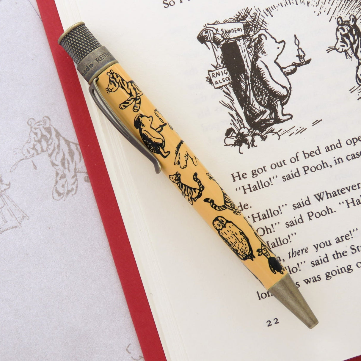 Retro 51 Tornado Rollerball Pen - A.A. Milne The House at Pooh Corner Decorations