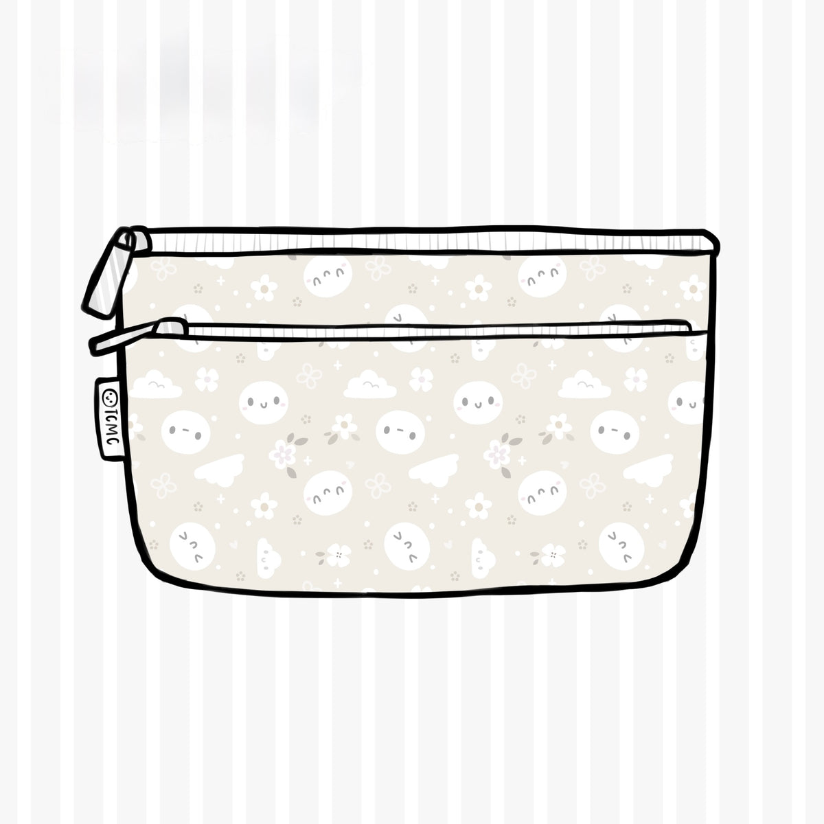 TheCoffeeMonsterzCo Oxidized Potato - Slim Stationery Pouch
